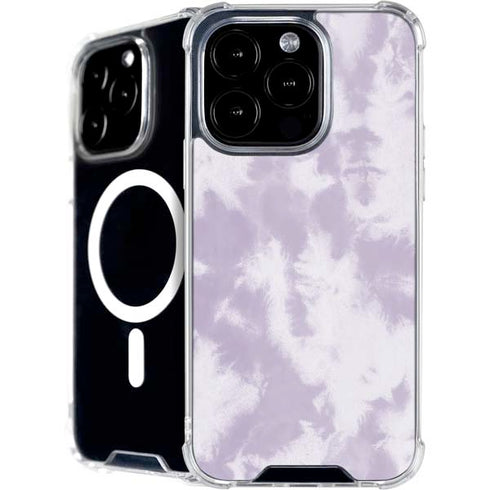 Purple and White Tie Dye iPhone 16 Pro MagSafe Case